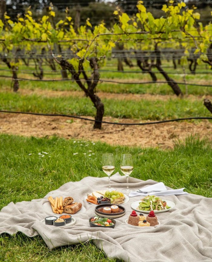 A beautiful picnic spot at Lancemore Lindenderry Red Hill. Image by @lancemorehotels on Instagram.